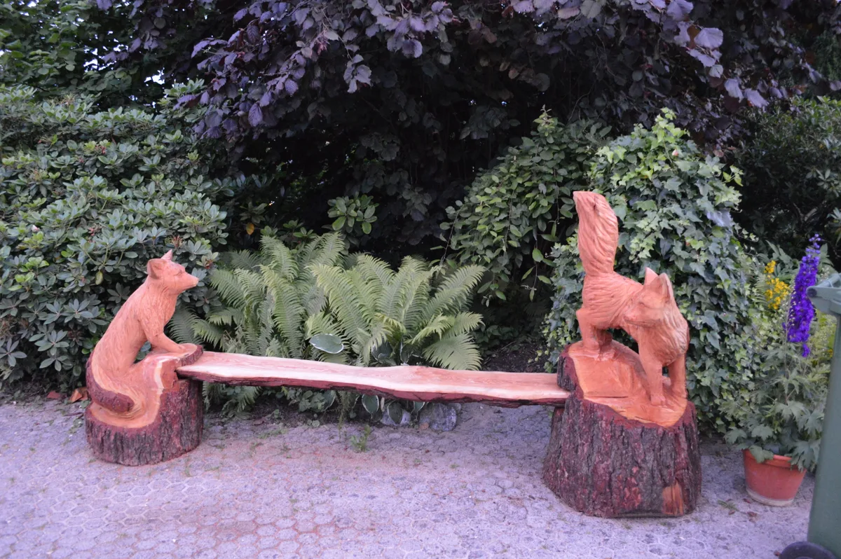 Impressionen aus dem Holzbildhauersymposium auf der Forch